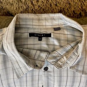 Synergy Short Sleeve Shirt 3XL Tall Grey Pattern
